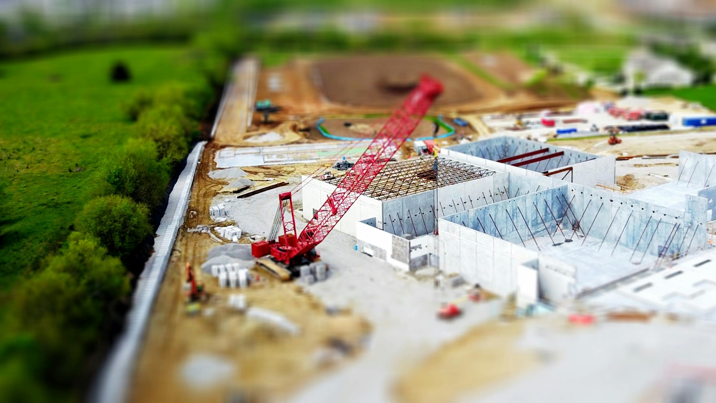 Property development and construction projects using MatchKey for site identification